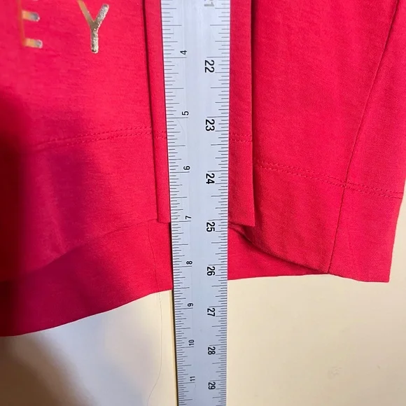 ESCADA Red Tee with Gold Lettering - Picture 5 of 7